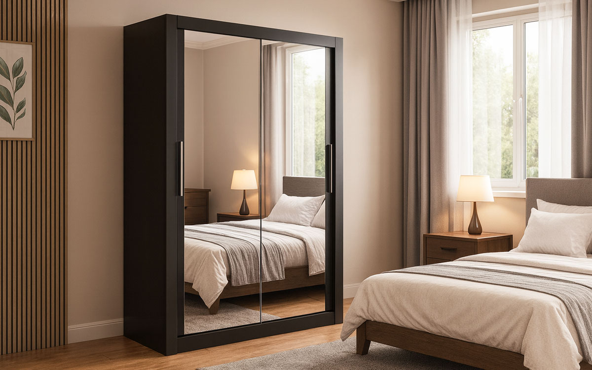 Sliding Wardrobe With Mirrors