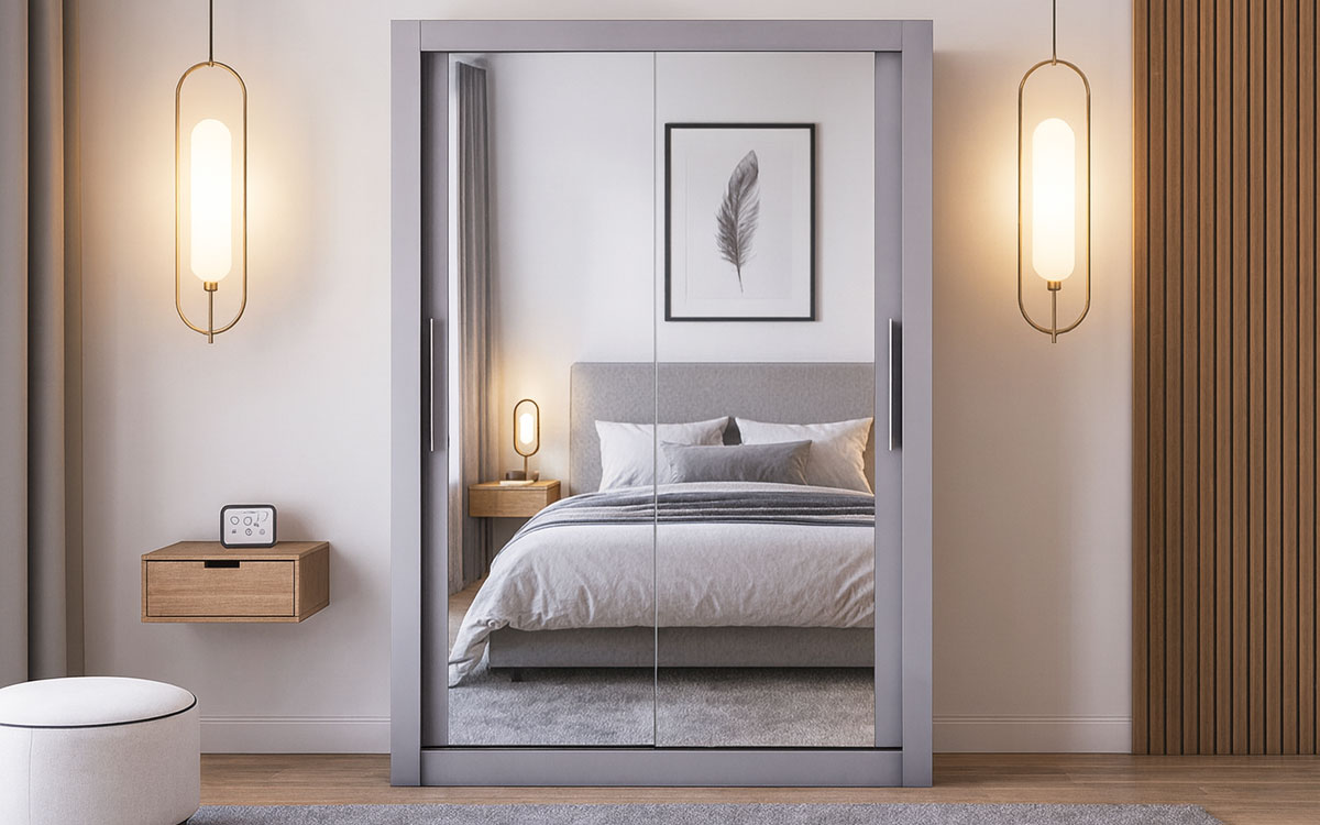 Sliding Wardrobe With Mirrors - Image 6