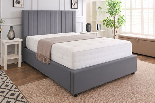 Buttoned Upholstered Bed