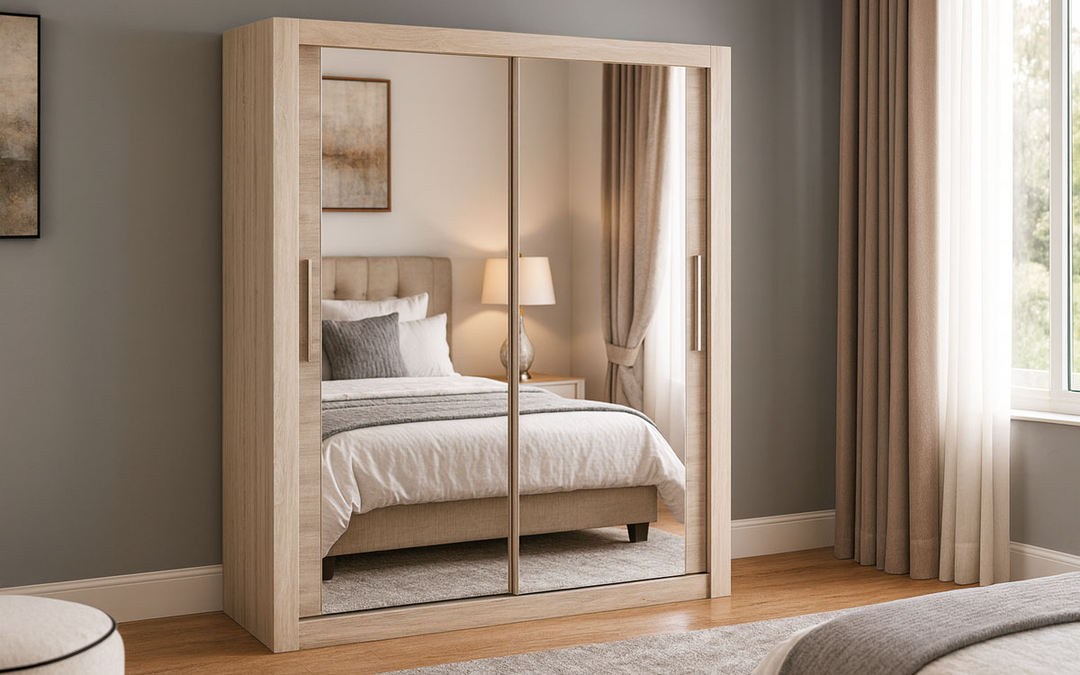 Sliding Wardrobe With Mirrors - Image 5