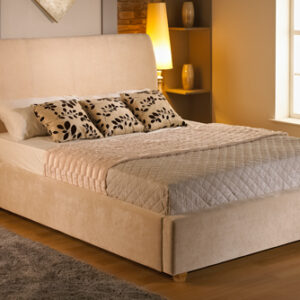 Contemporary Upholstered Bed
