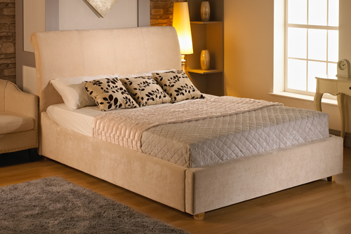 Contemporary Upholstered Bed