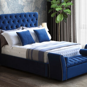 Premium Wingback Bed